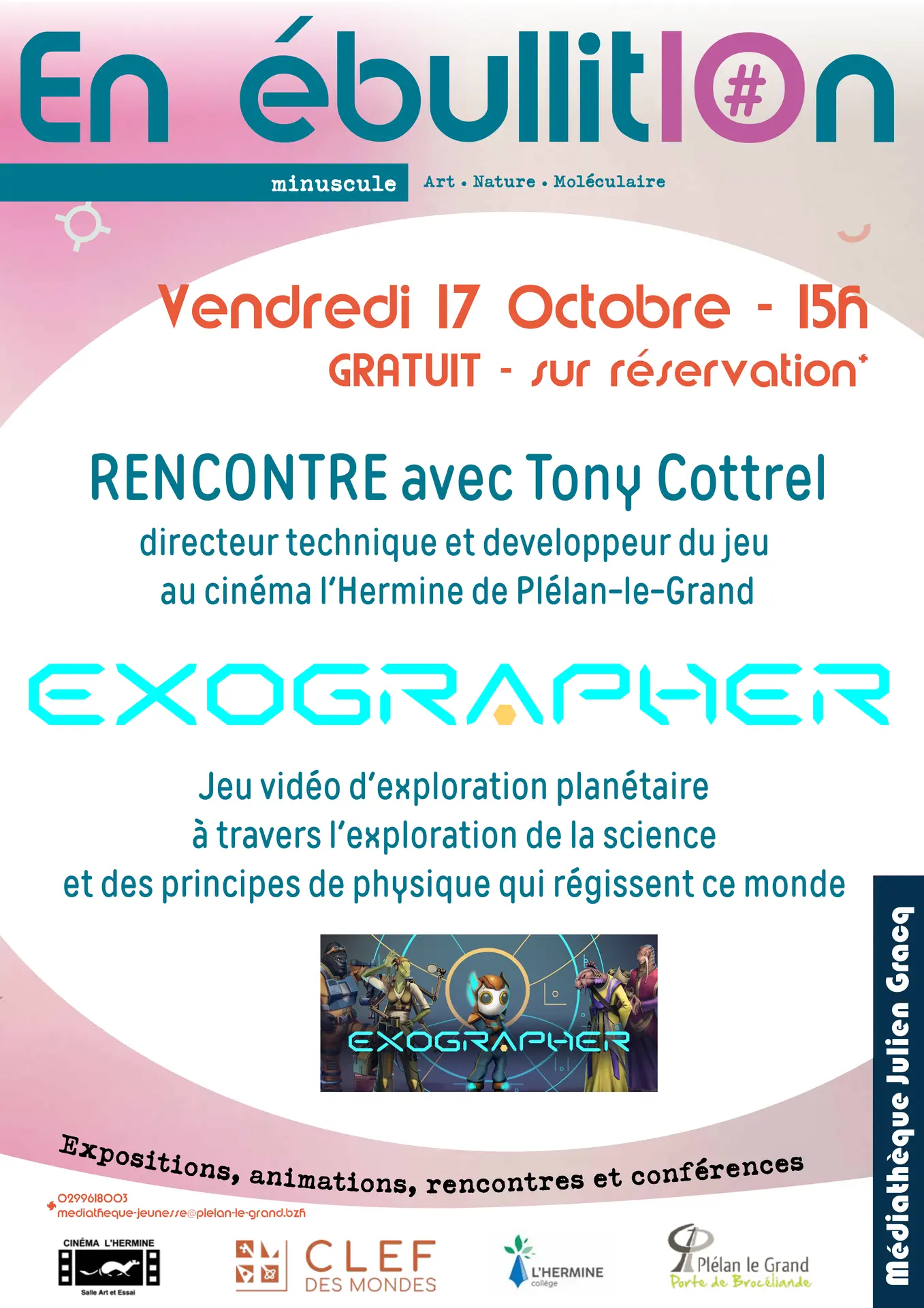 2025_A3_Affiche-EEB10-2025-10-17-rencontre-exographer-cinema-plelan