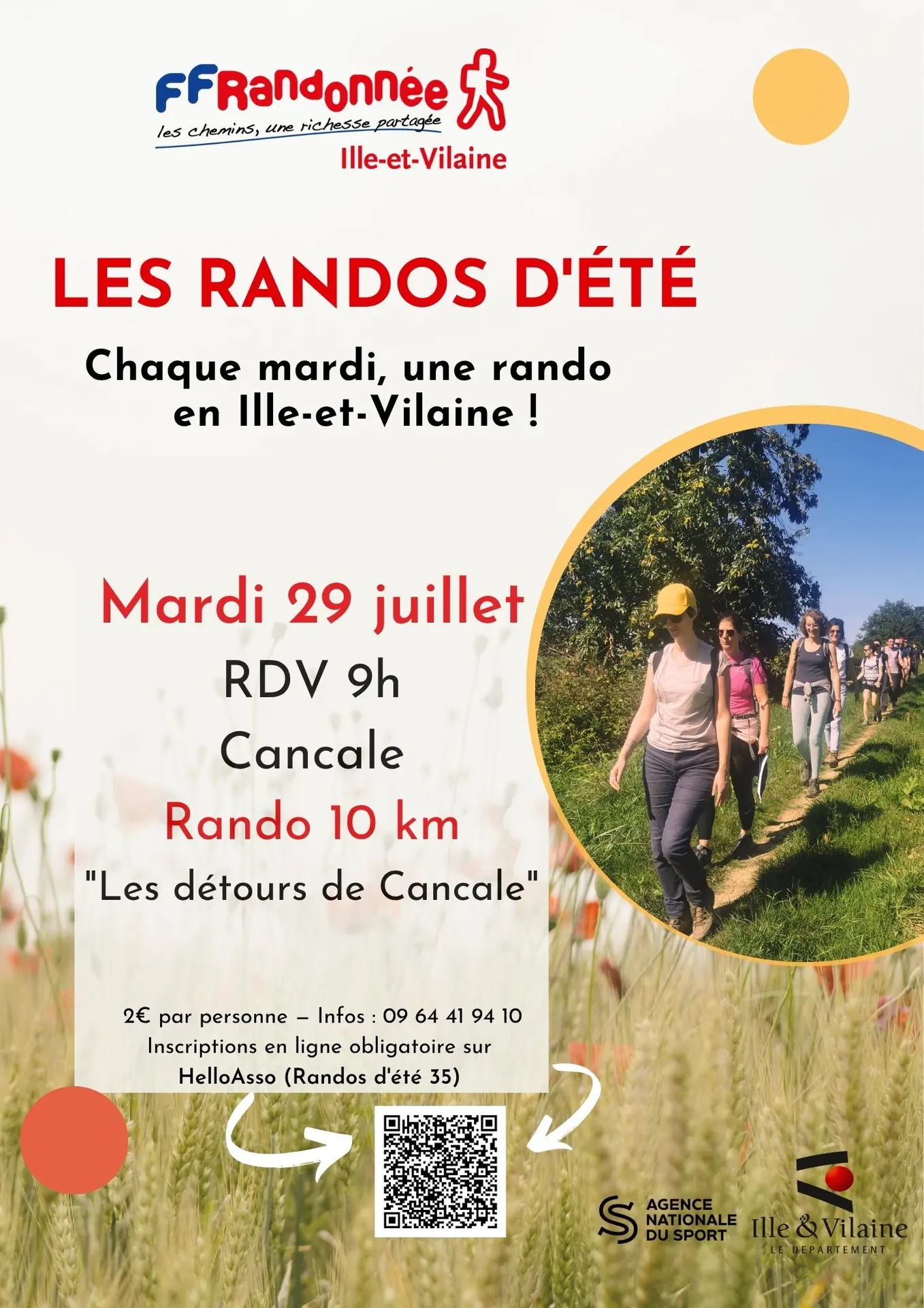 Flyer rando d'été cancale
