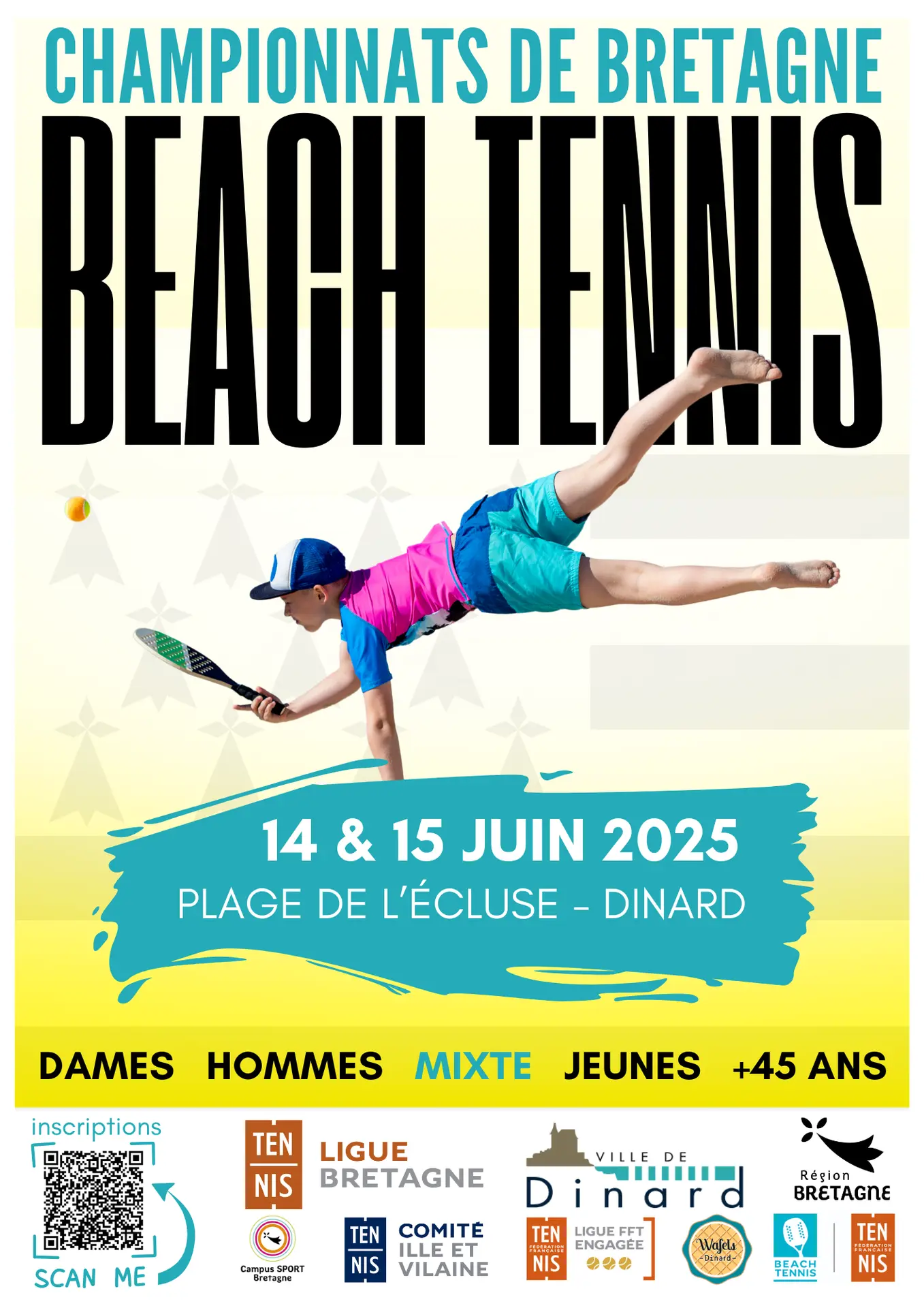 Chmapionnats beach tennis