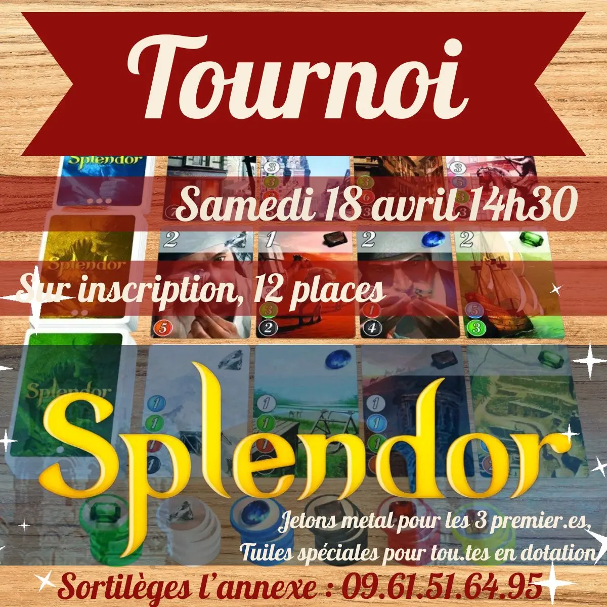tournoi splendor 18 avril