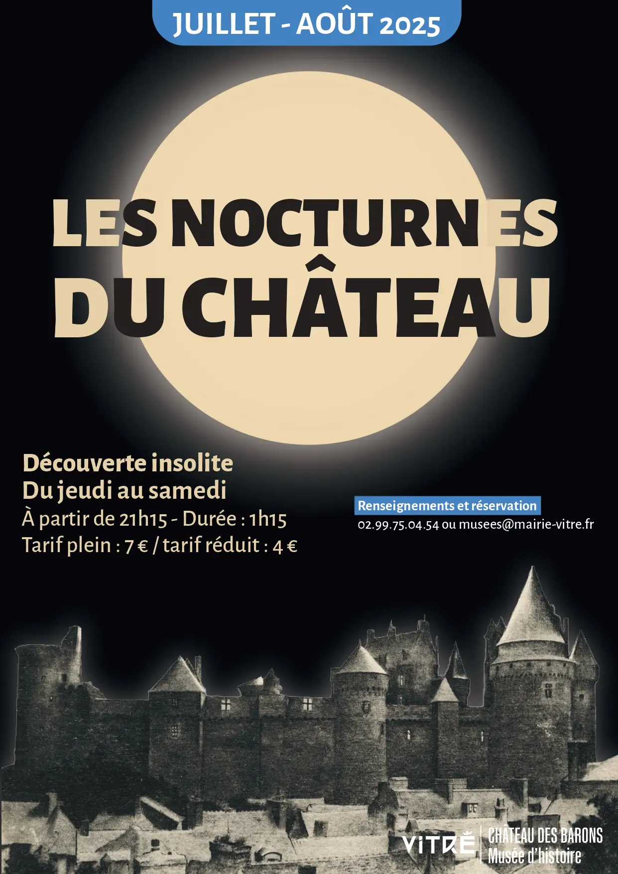 Visite guidée « Les nocturnes du château »