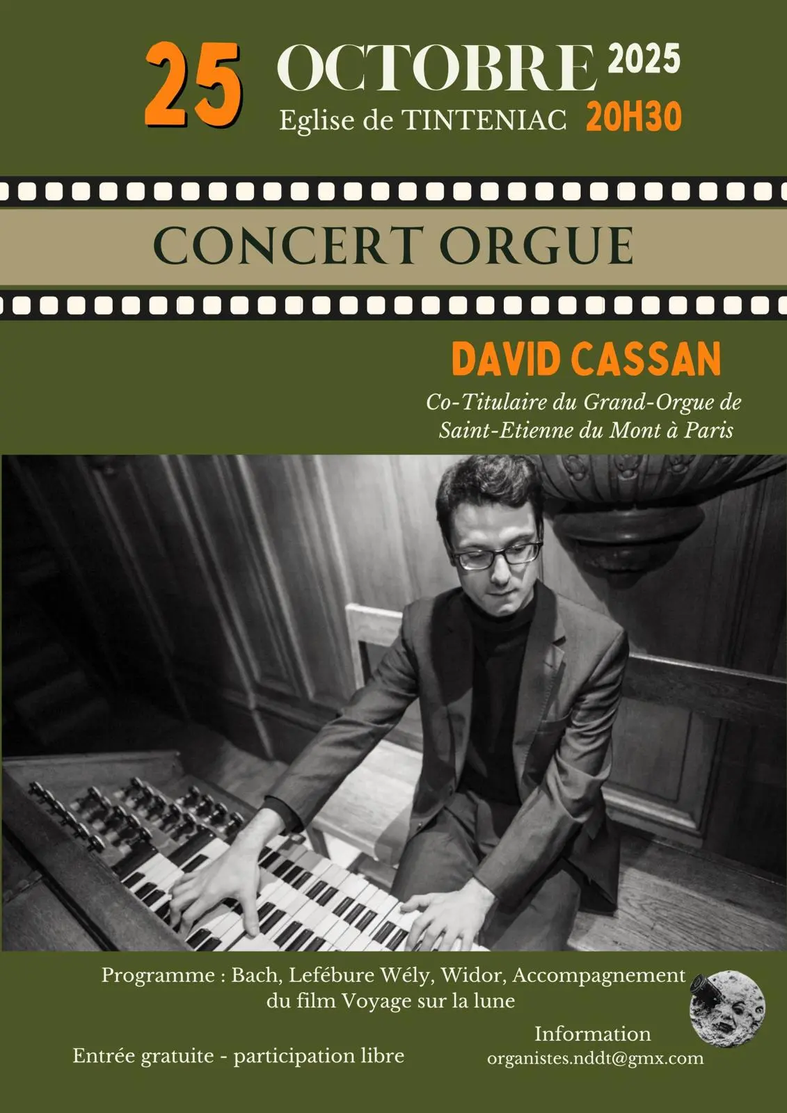 Affiche David Cassan