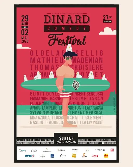 Affiche Dinard comedy Festival