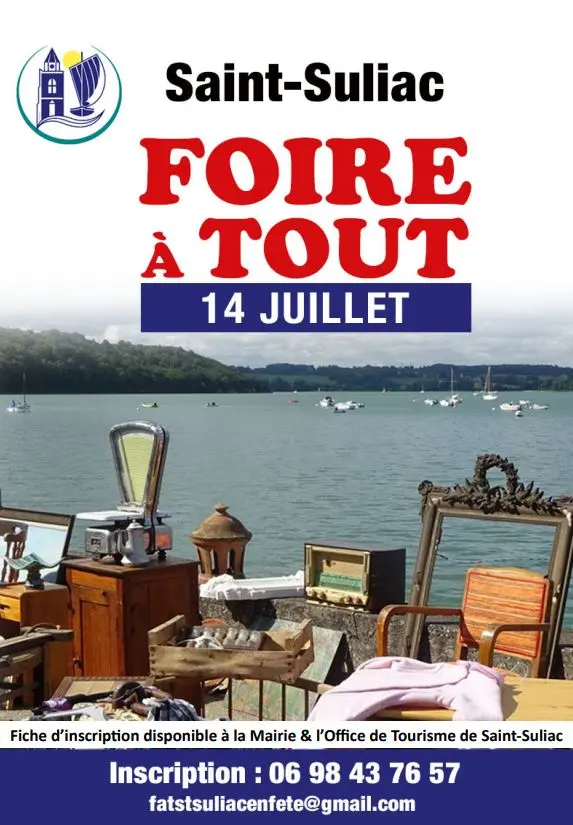 Affiche Foire à tout - 14juil2023