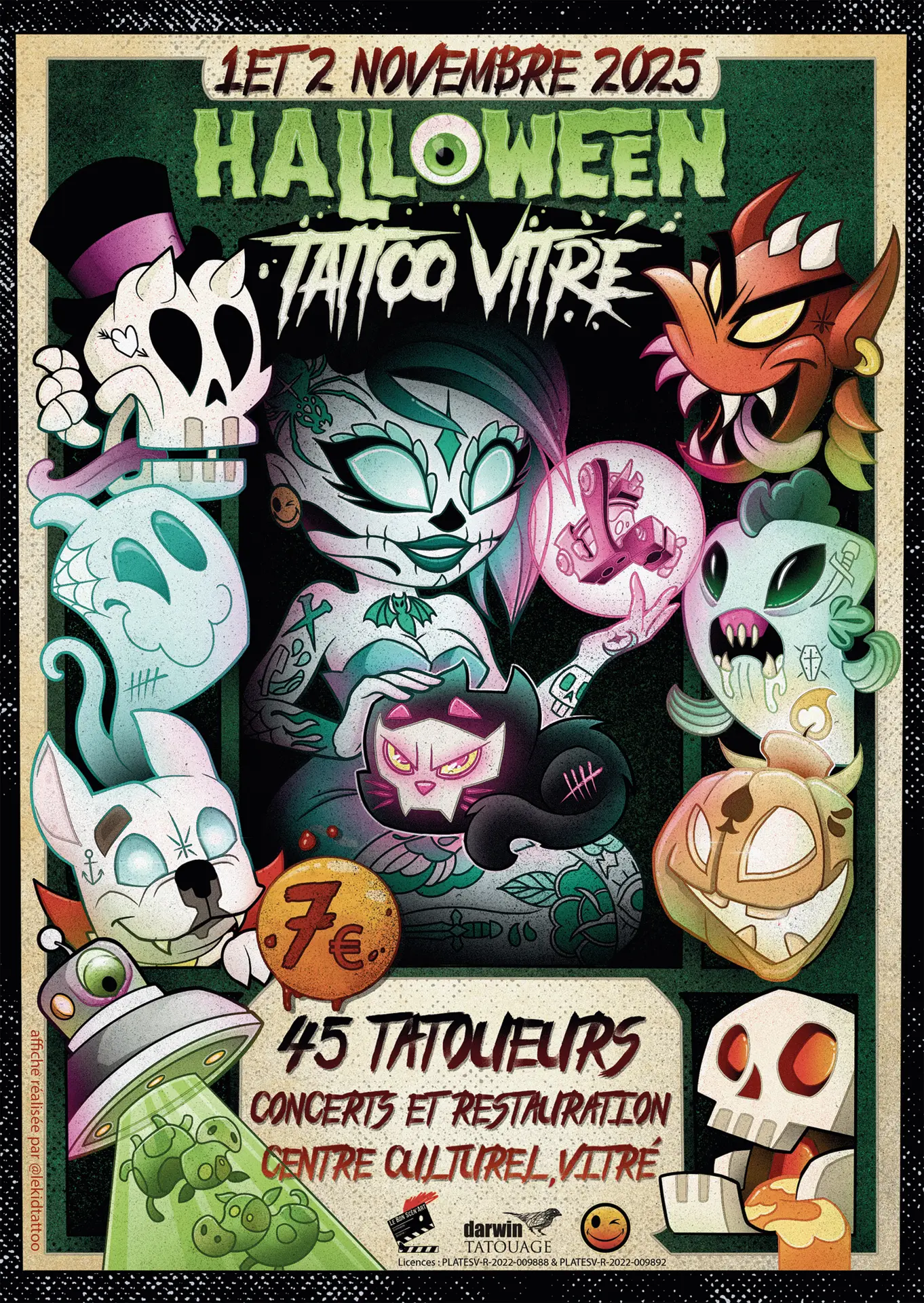 Halloween Tattoo Vitré 2025