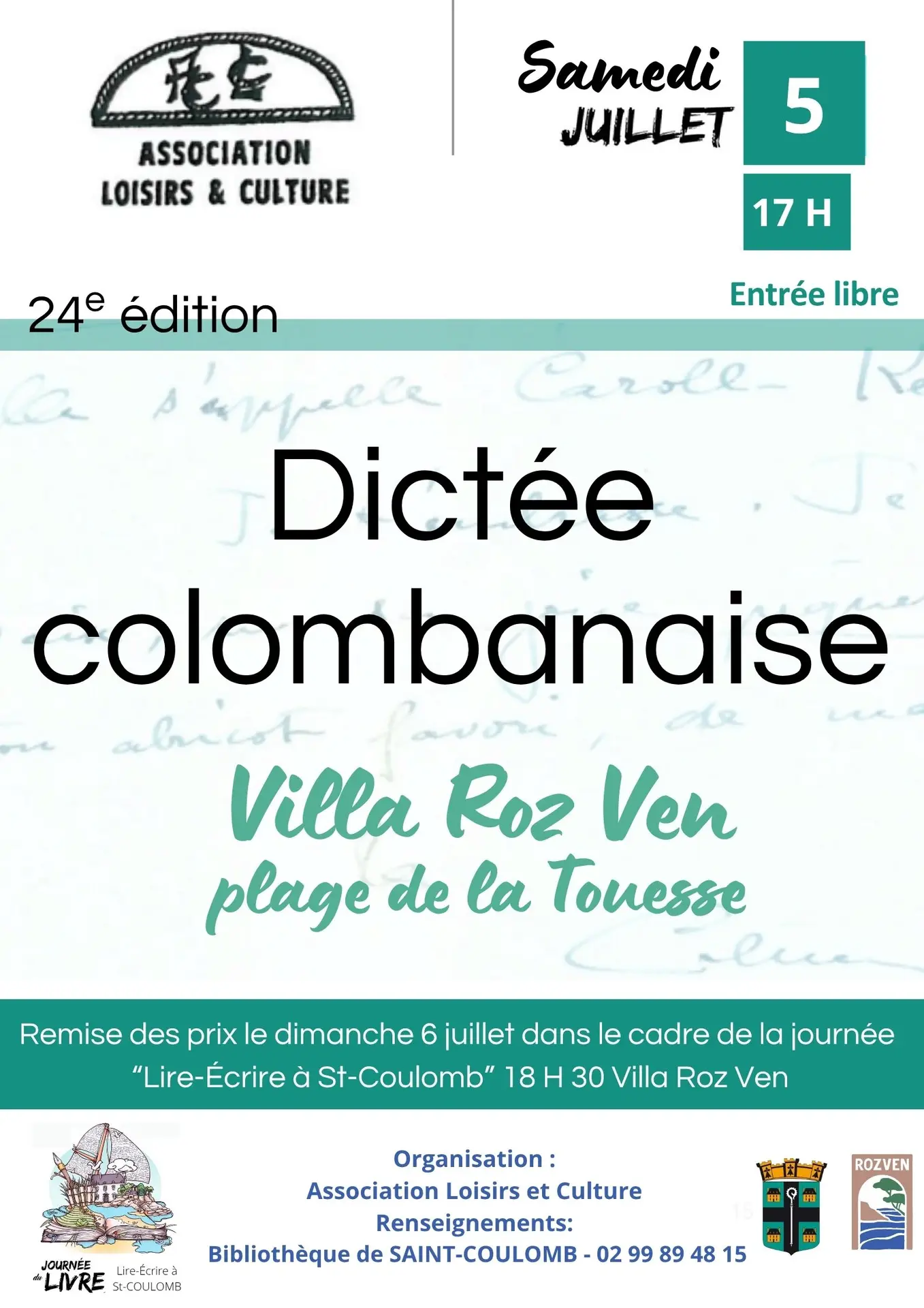 Dictée Colombanaise
