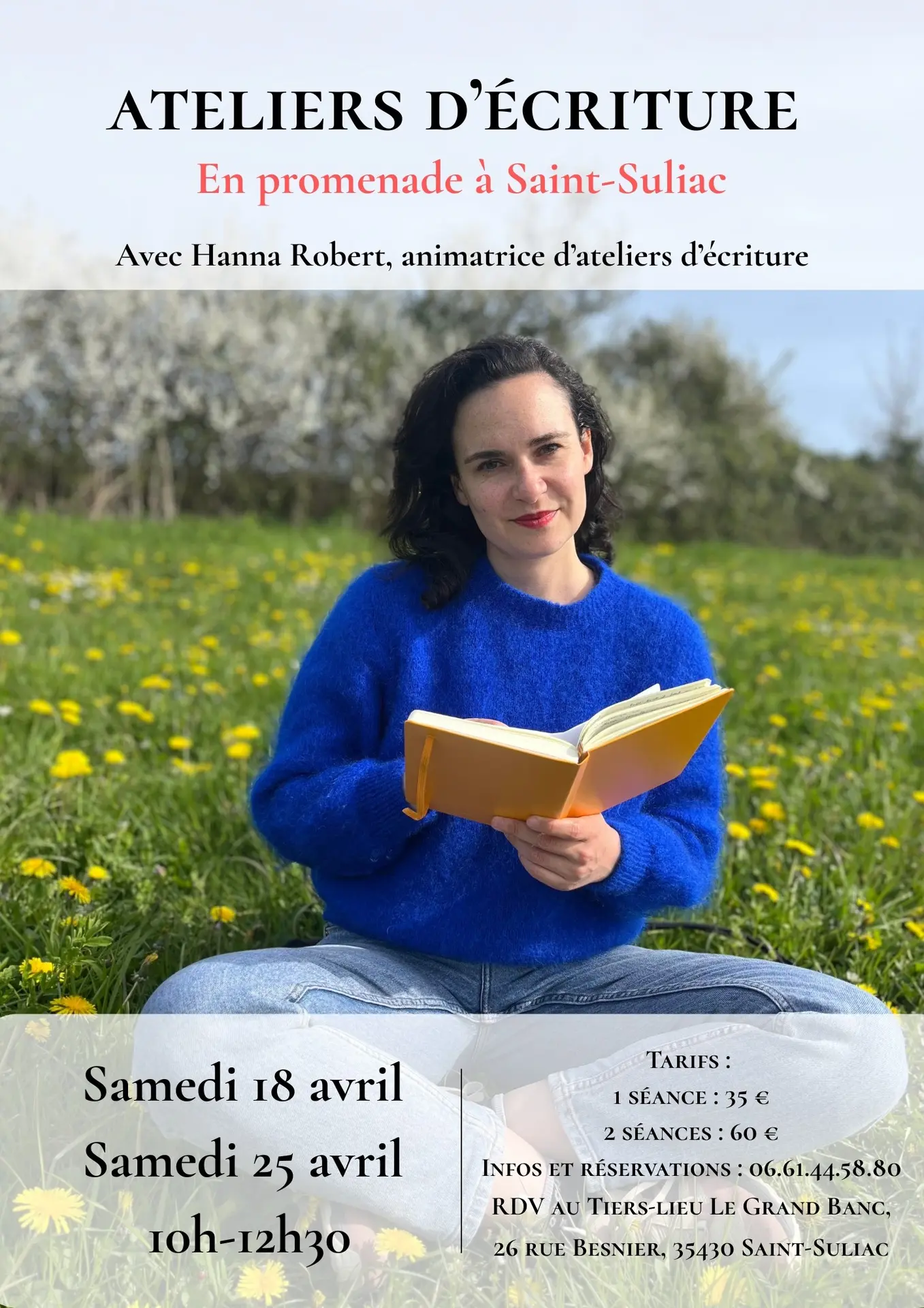 Ateliers d'écriture