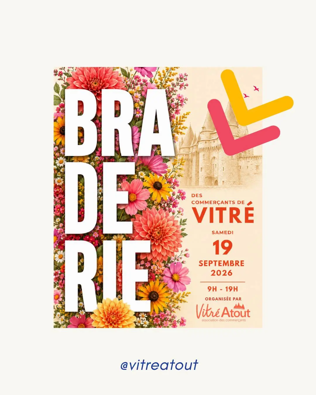 Braderie des commerçants Vitré - 19 septembre