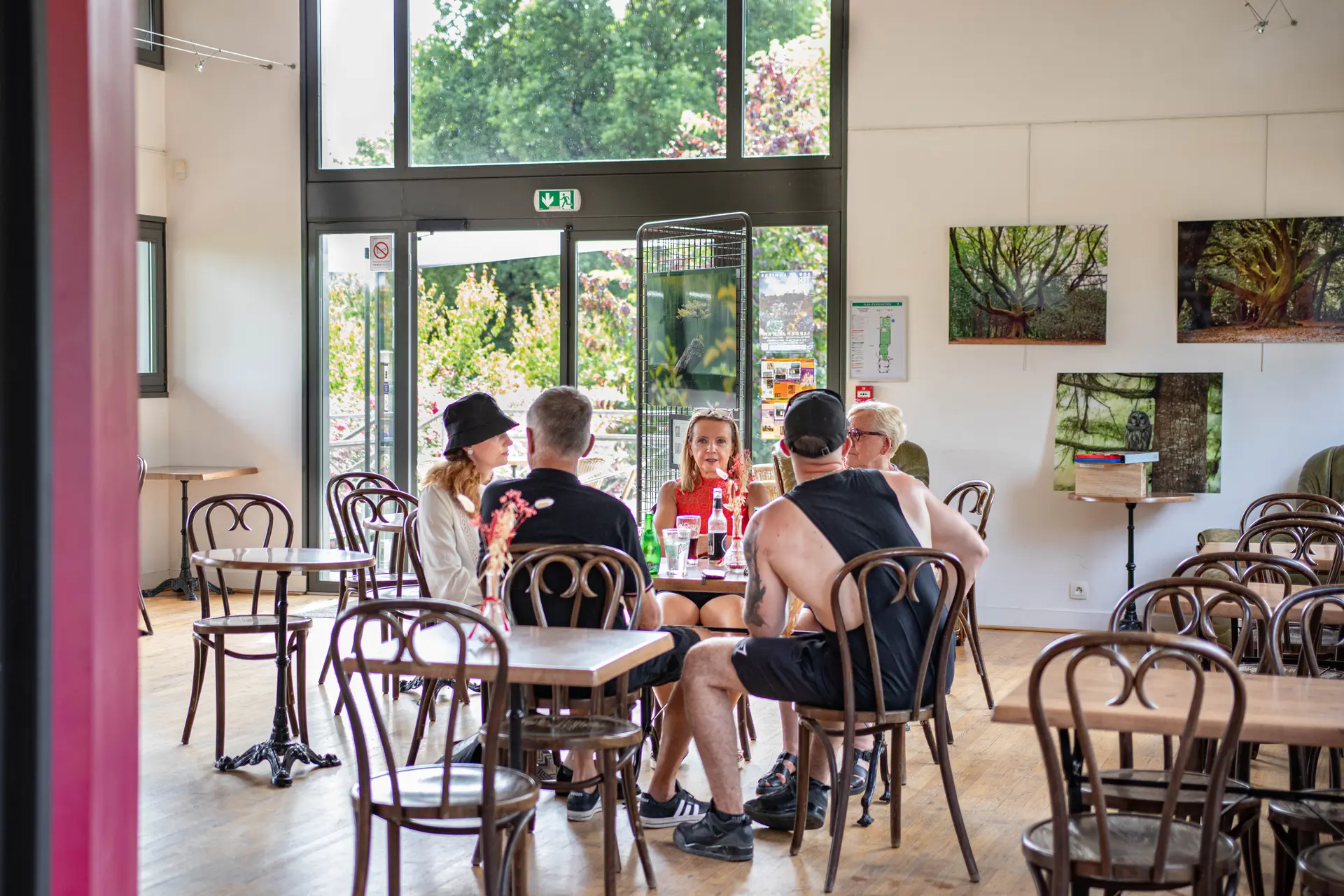 Café de la Gare vélo rail Médréac
