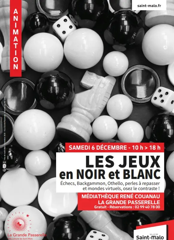 Jeux en noir et blanc