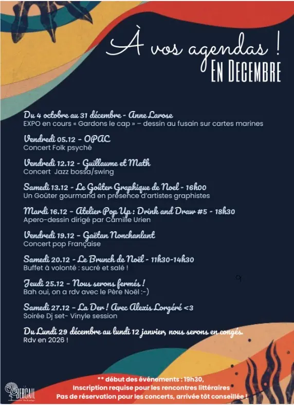 Programme de décembre