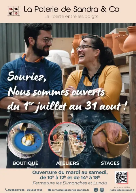 Capture d’écran poterie sandra and co