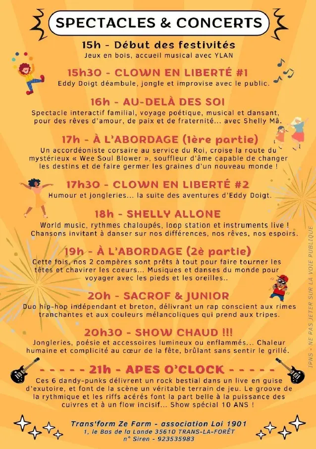 Capture d’écran programme fiesta citoyenne