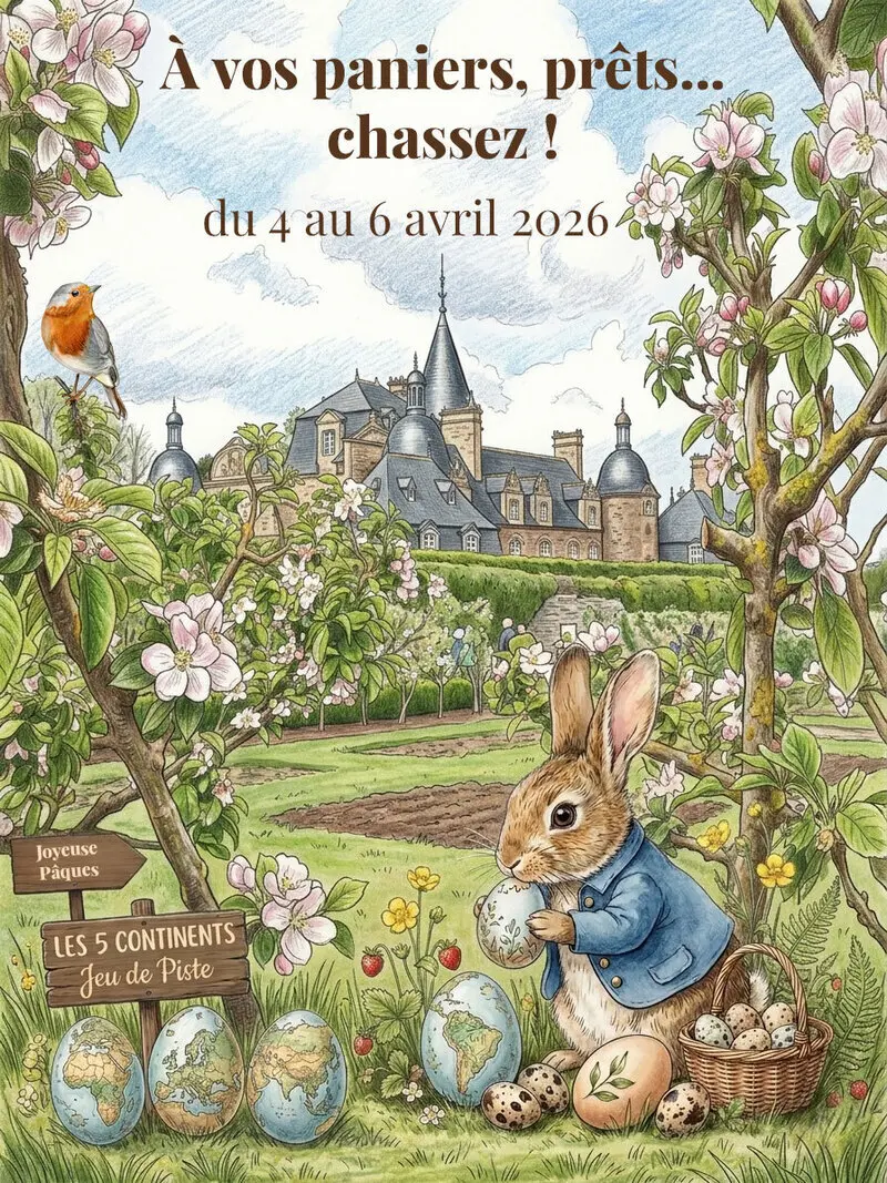 Chasse aux oeufs de Pâques  -  la Bourbansais 2026