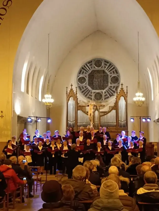 Concert de noel de la chorale sainte cécile