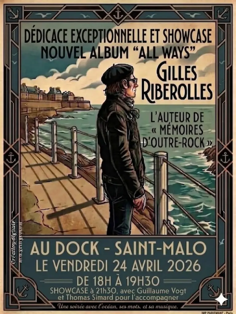 Dédicace et Showcase Gilles Riberolles