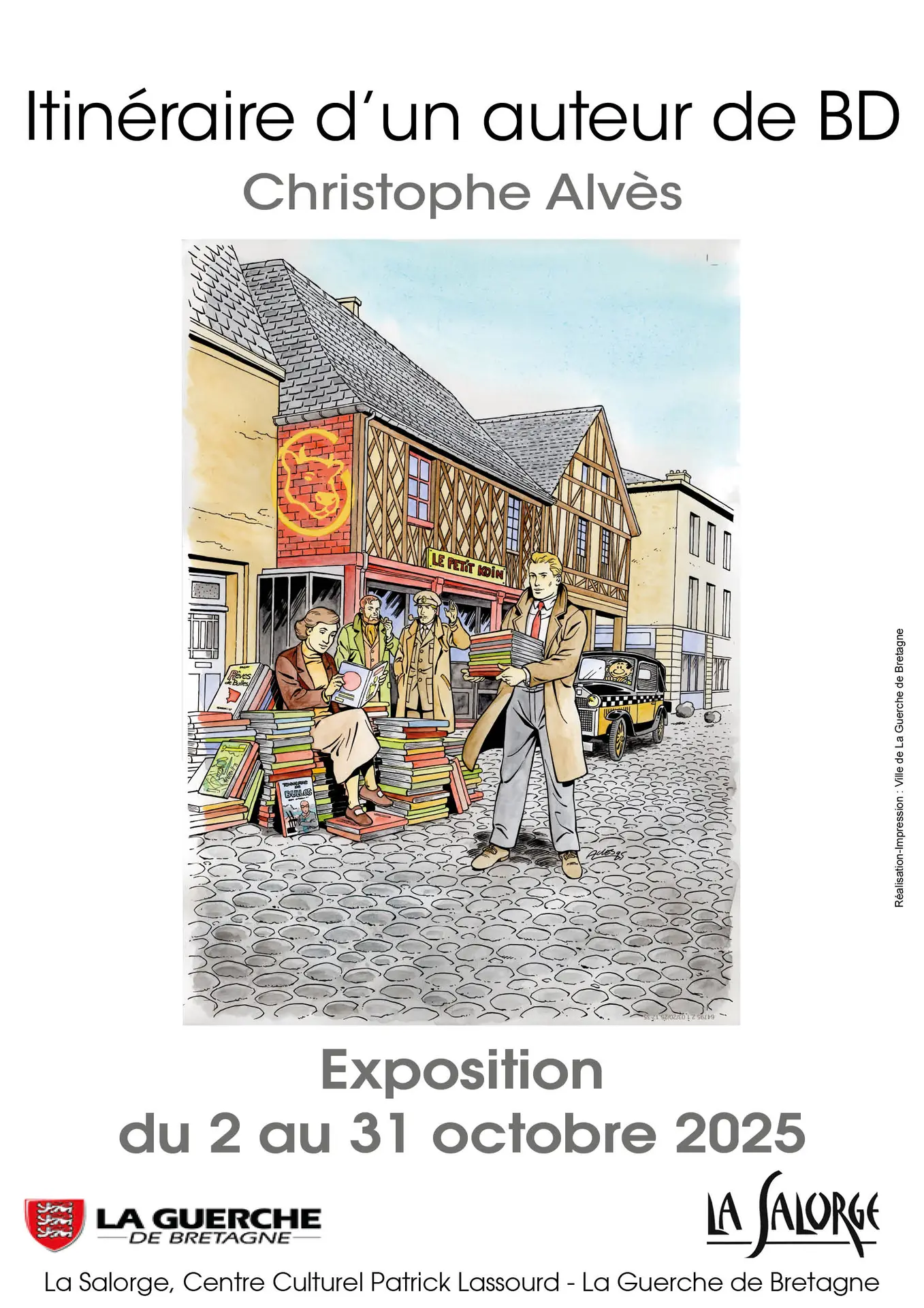 Exposition Itinéraire d'un auteur de BD