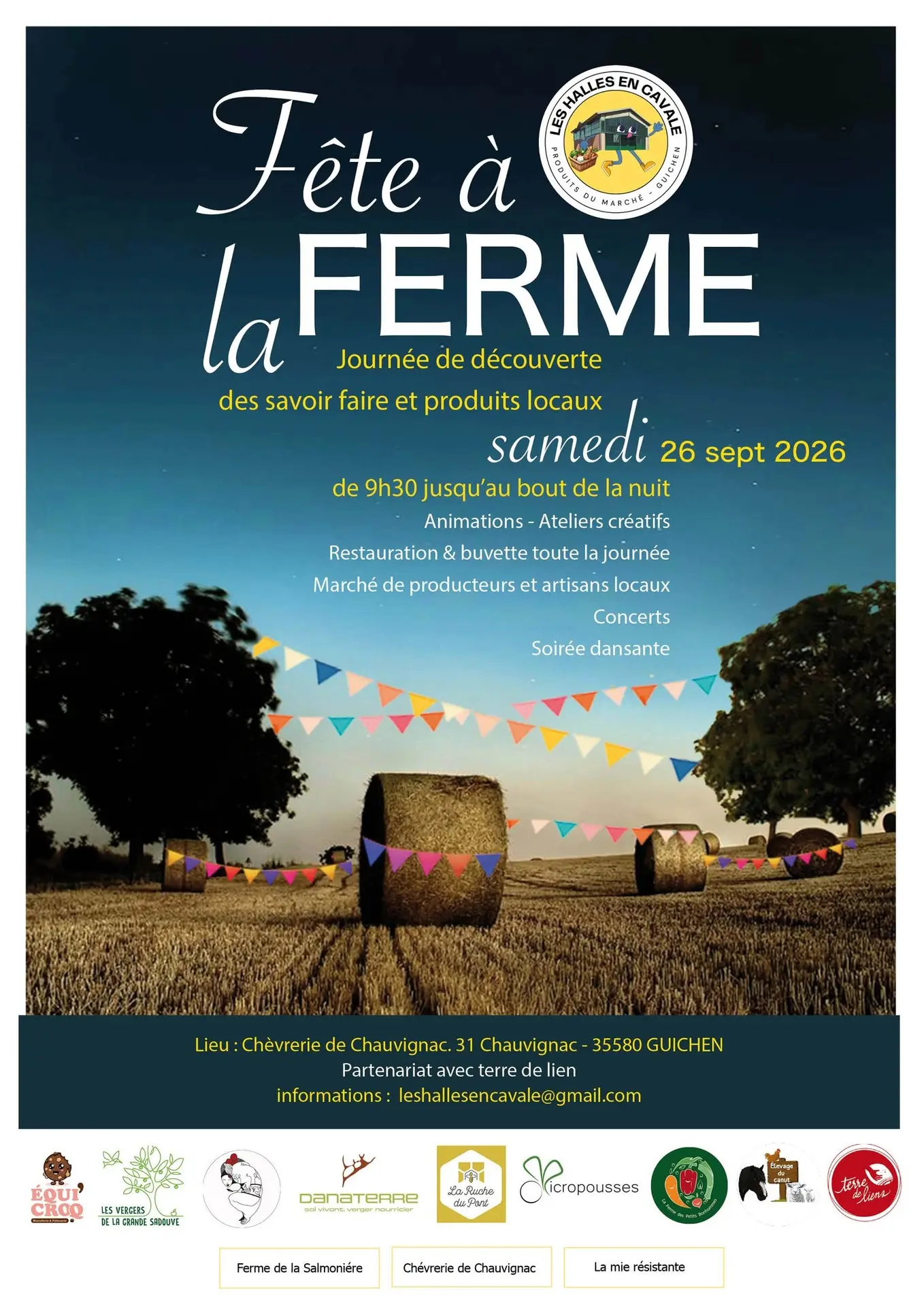Fête à la ferme 26 septembre 2026
