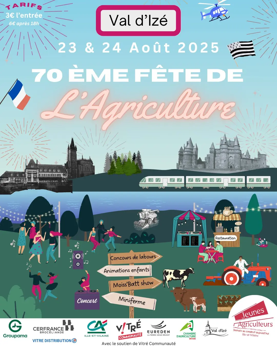 Fête de l'Agriculture - Val d'Izé - 23 et 24 août