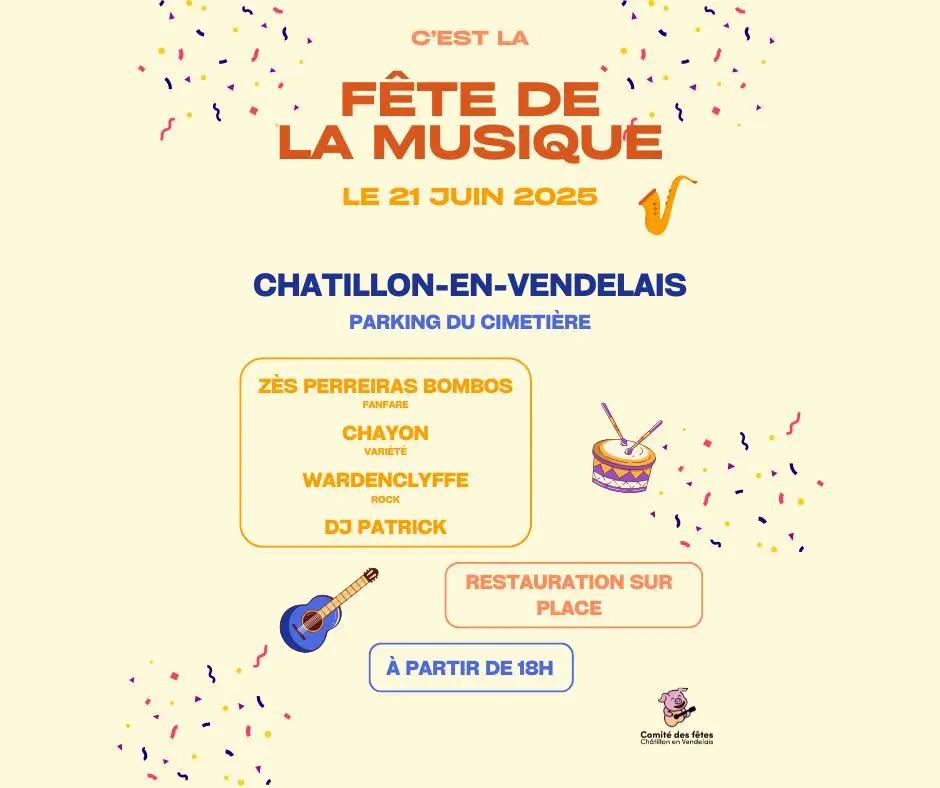 Fête de la musique - Châtillon en Vendelais