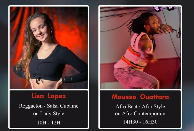 Flyer Stages de Danses mensuel  - 1