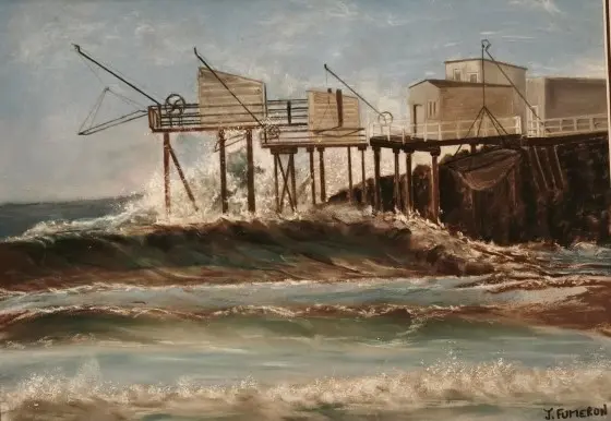 Jane fumeron,les carrelets de saint palais