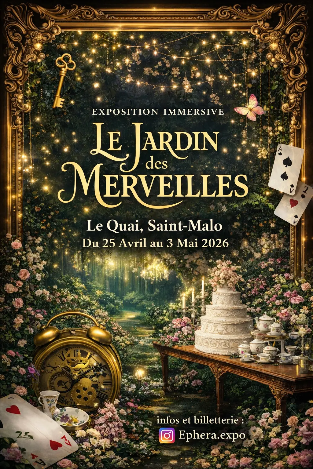 Jardin des merveilles affiche