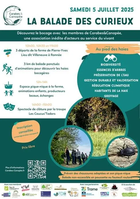 La balade des curieux 5 juillet Rannée