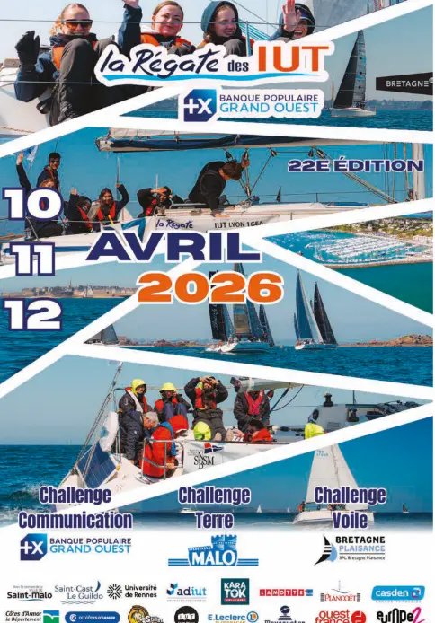 La régate des IUT affiche