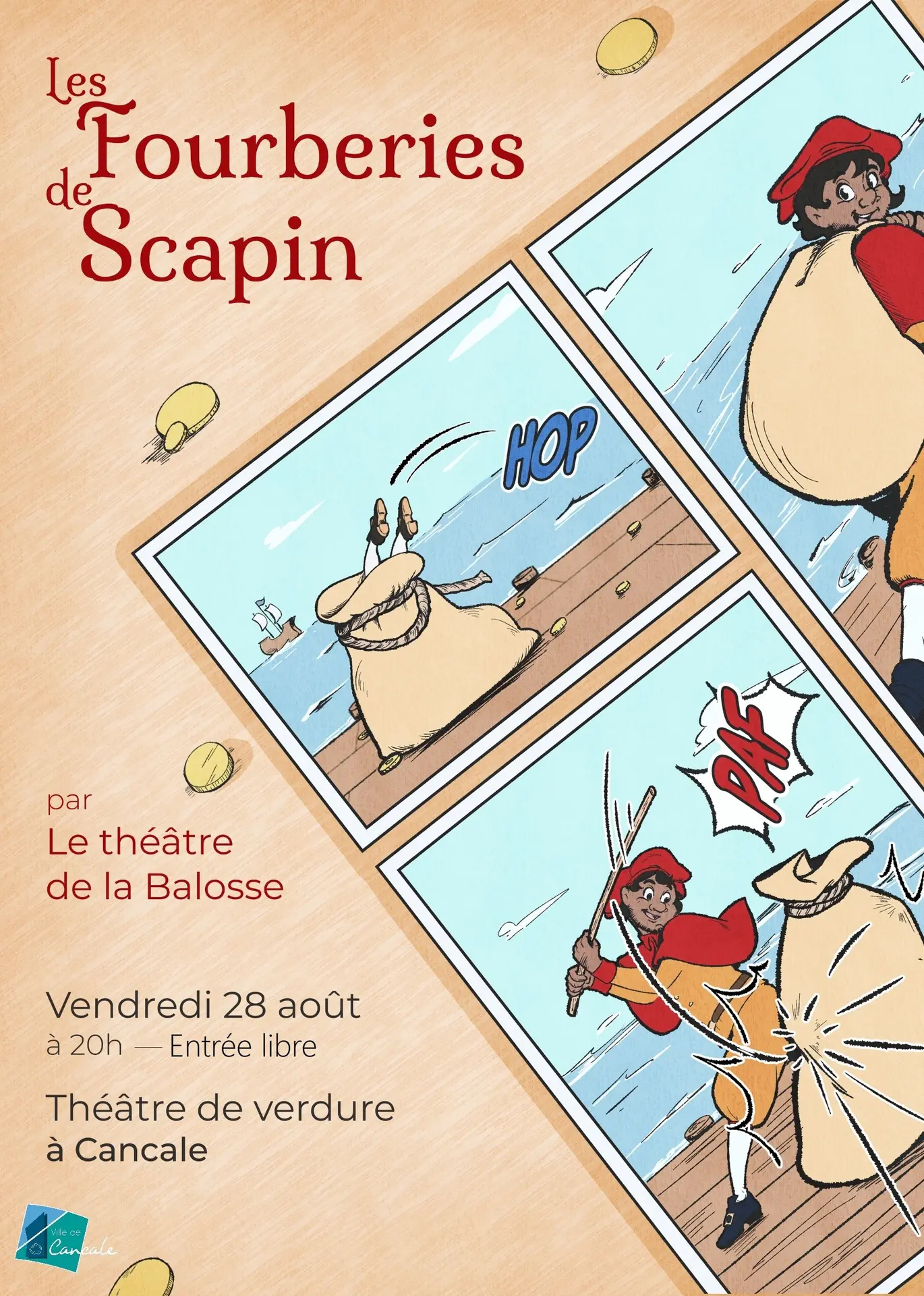 Les Fourberies de Scapin -Cancale
