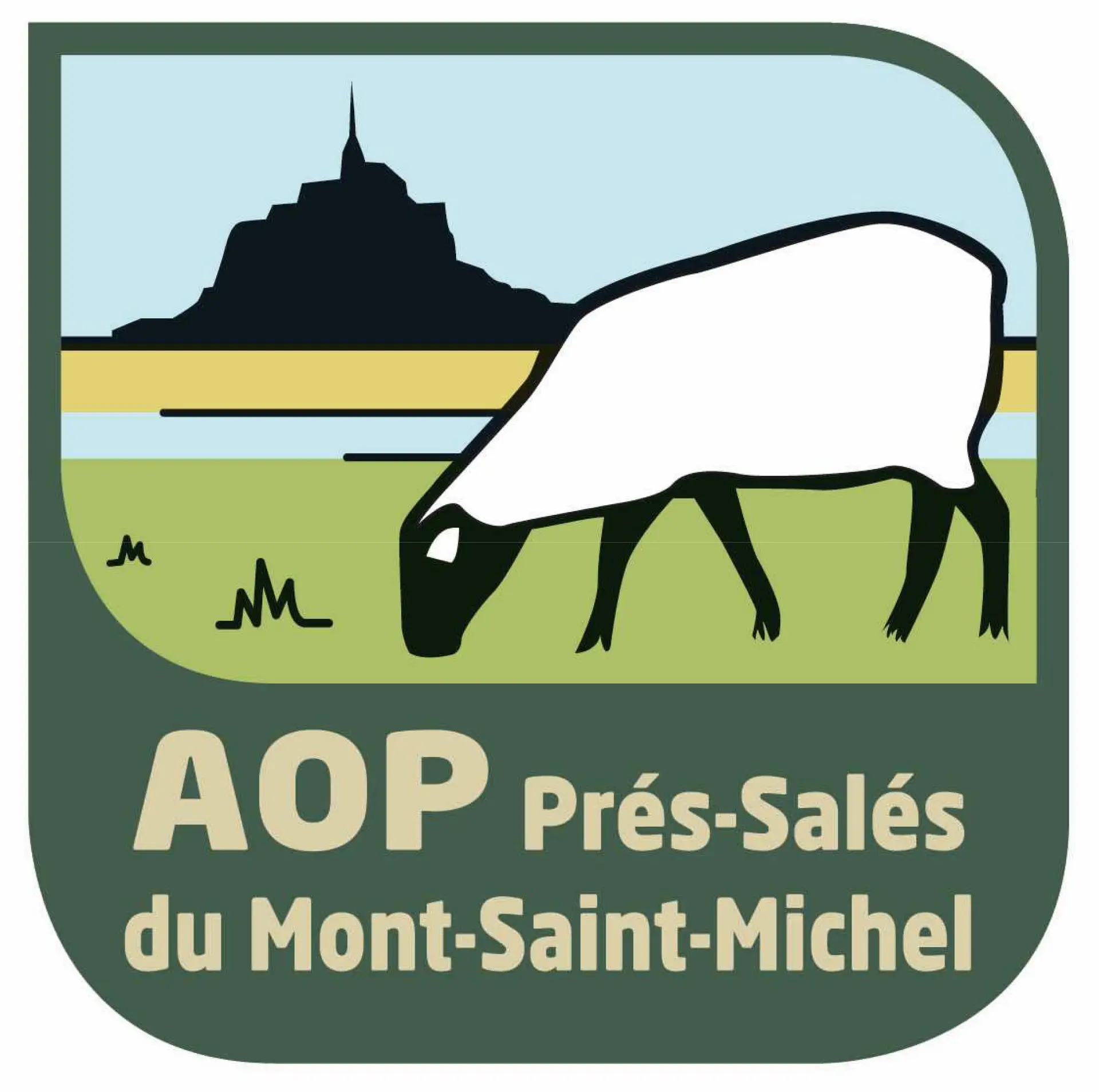 Logo agneau AOP