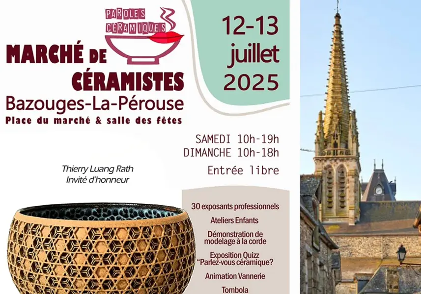 Marché céramique Bazouges