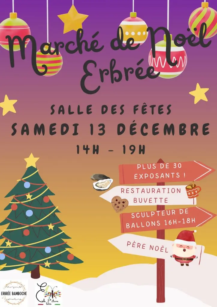 Marché de Noël Erbrée - 13 décembre