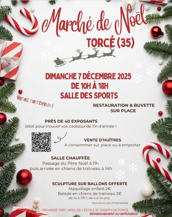 Marche de Noël Torcé 7 décembre