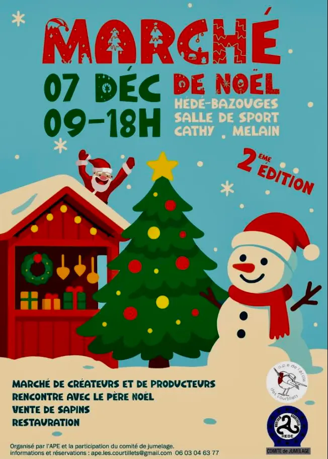Marché de noel d'Hédé-Bazouges