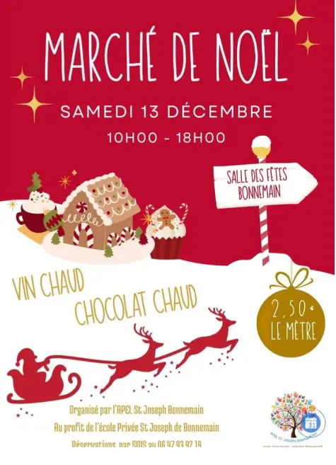 Marché de noel de Bonnemain