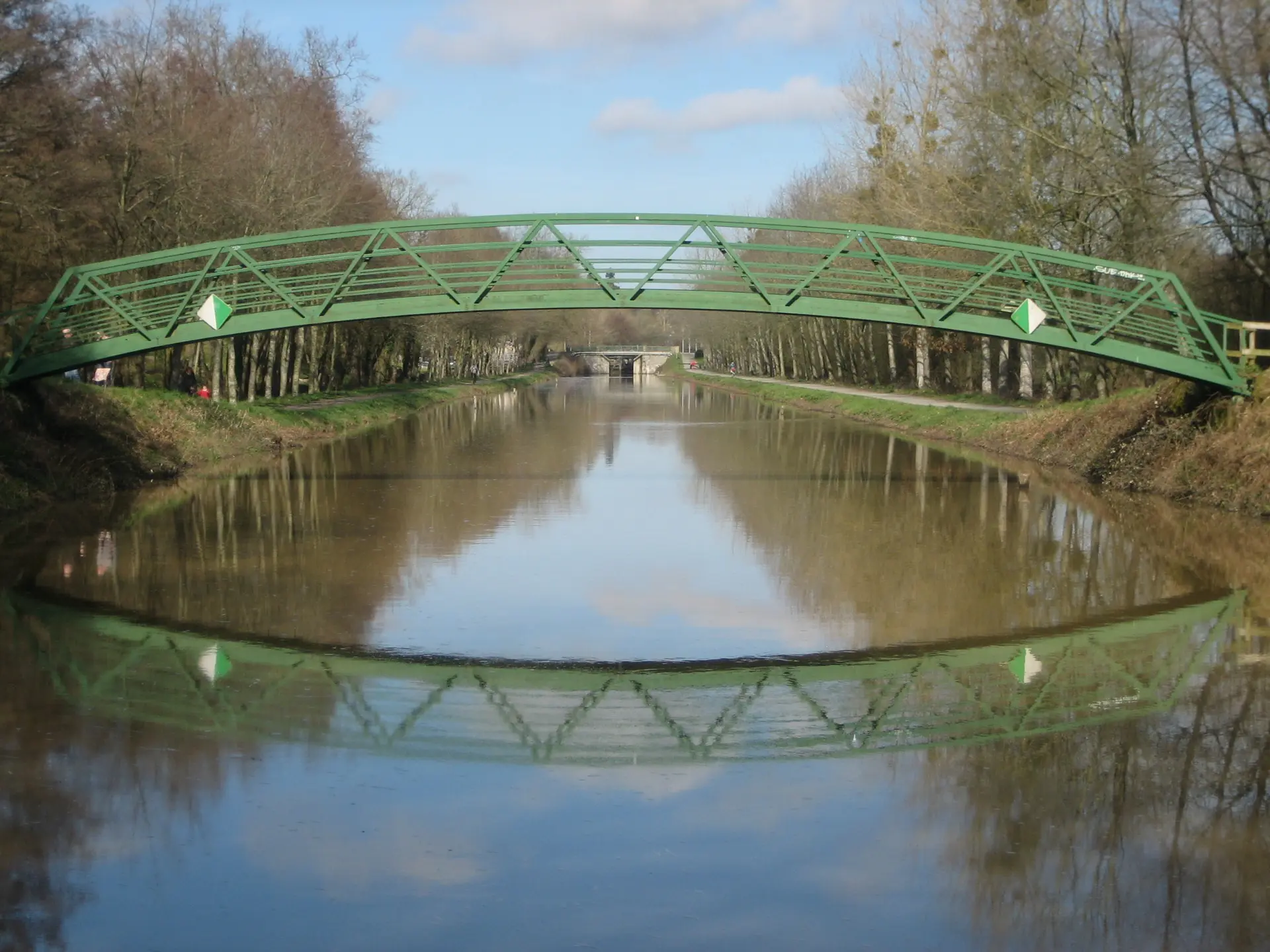 Passerelle Canal