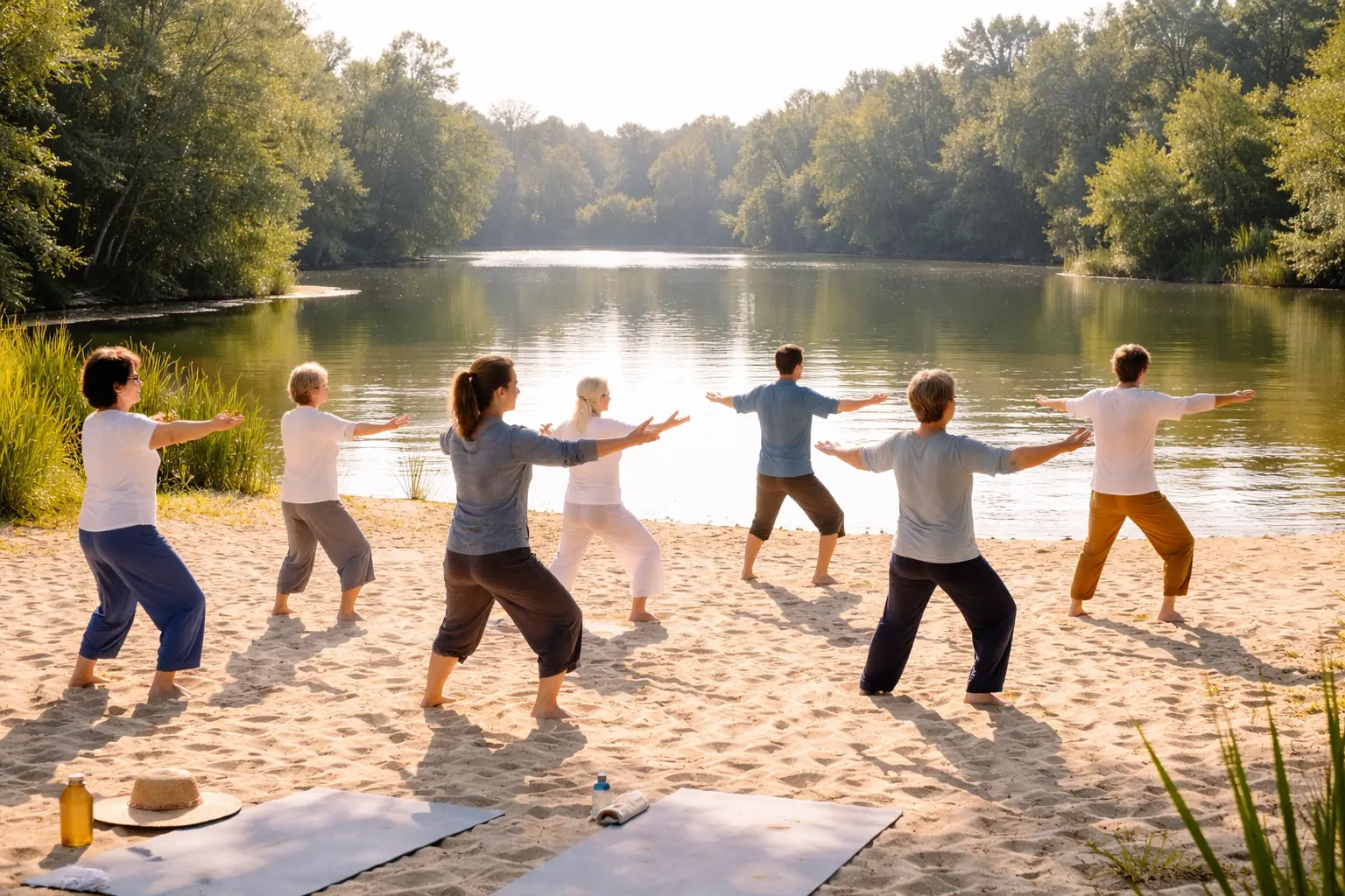 photo atelier Lac modelage