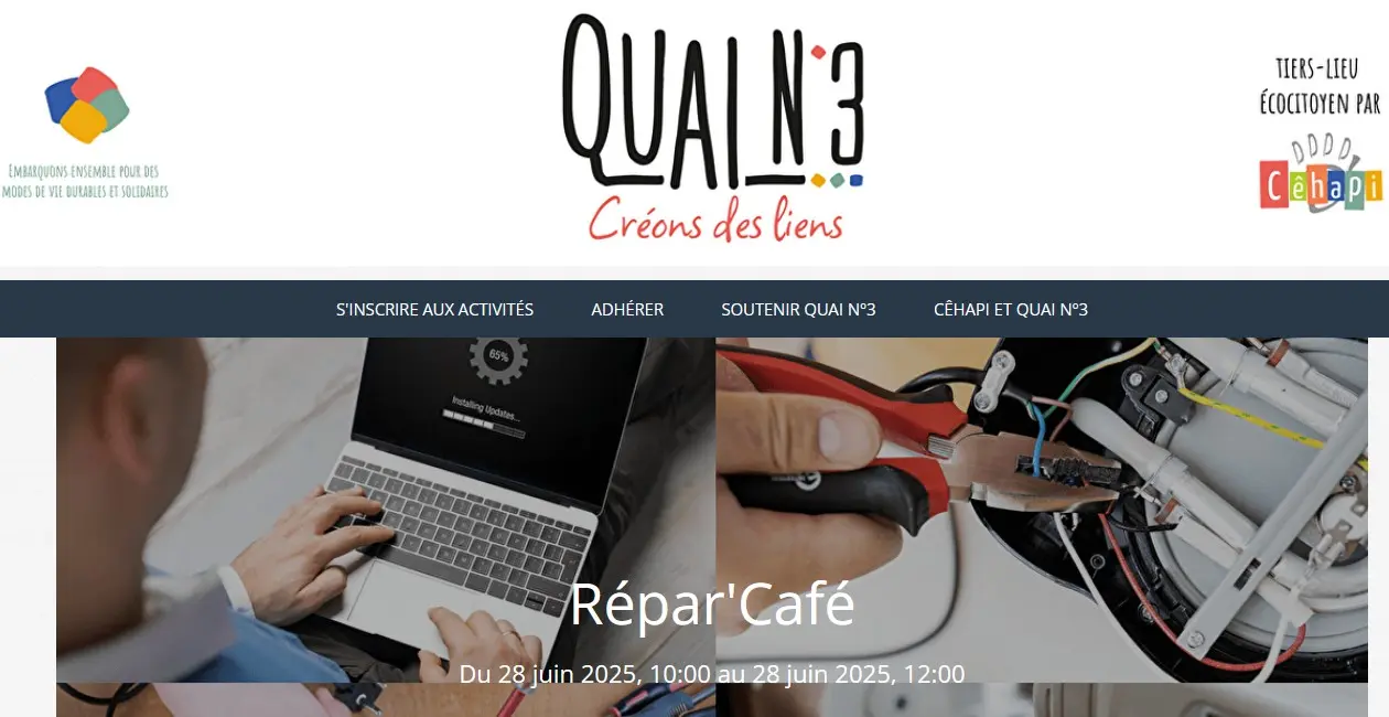 Quai n°3 répar' Café