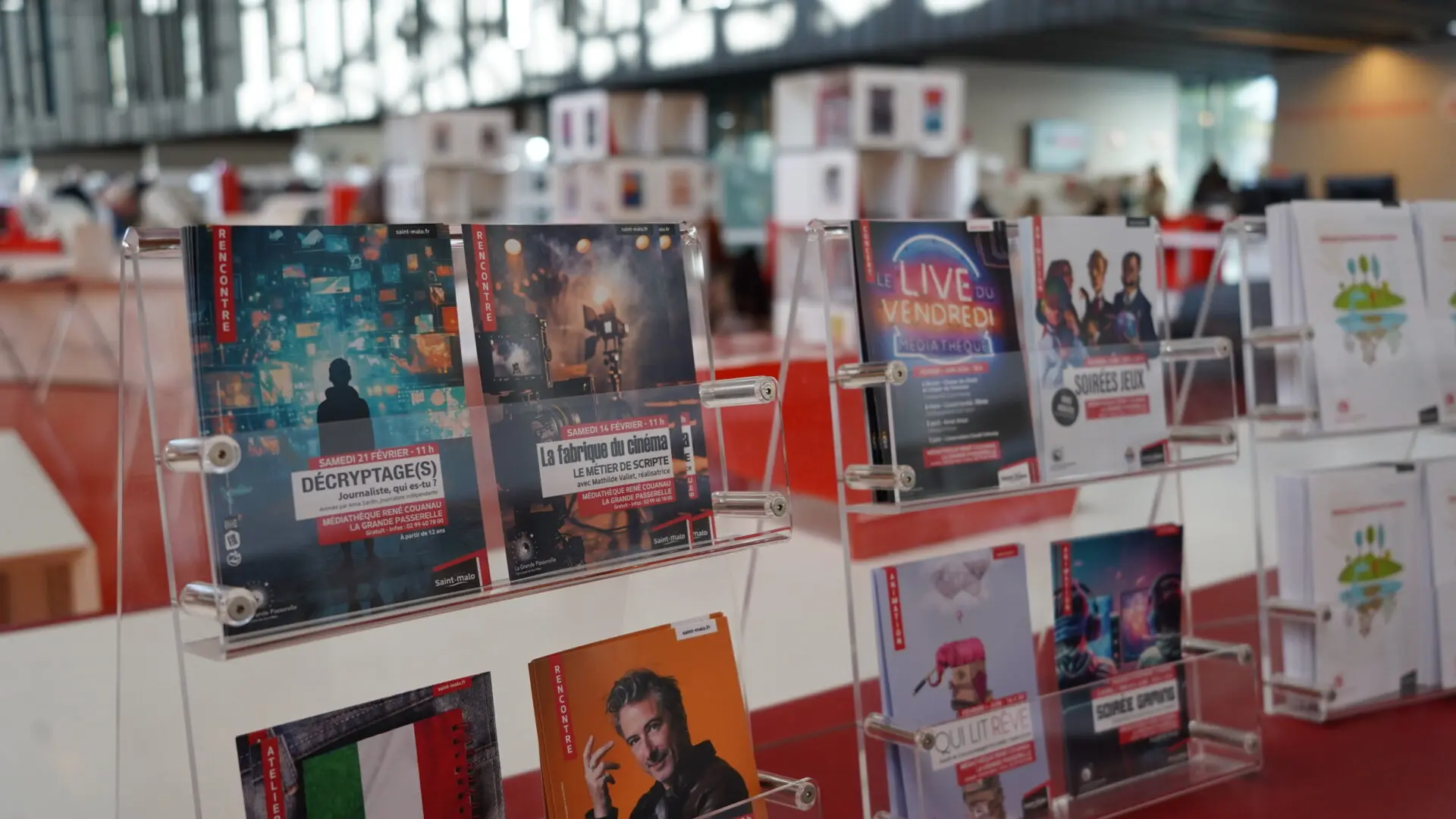 Quête à la médiathèque