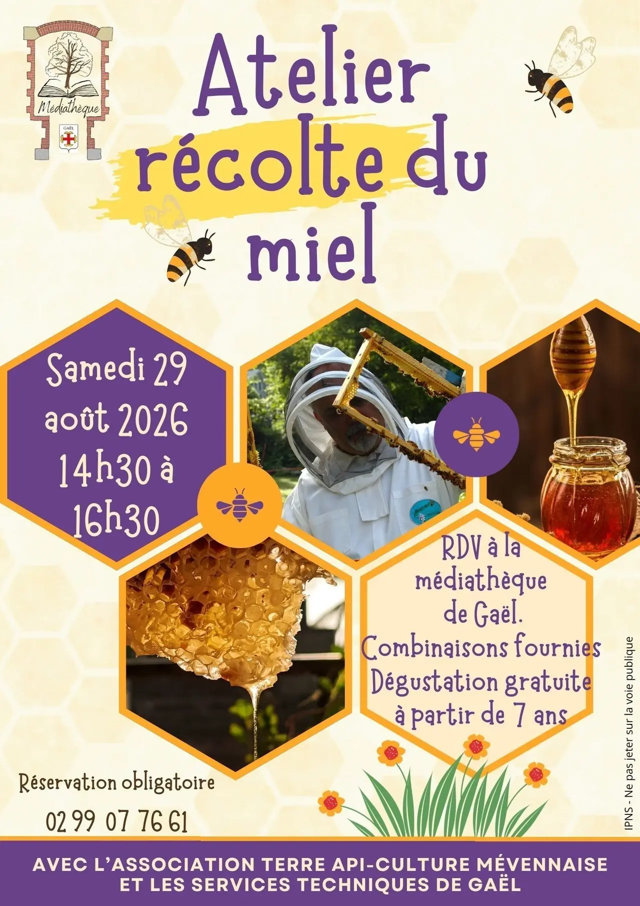 Récolte du Miel à Gaël