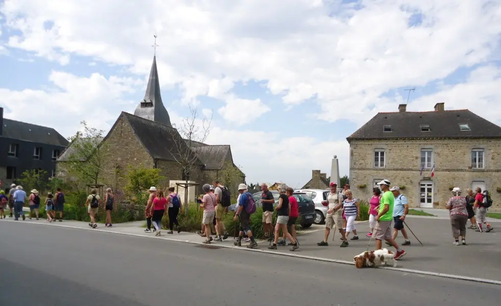 Sentier roman - Départ randonnée
