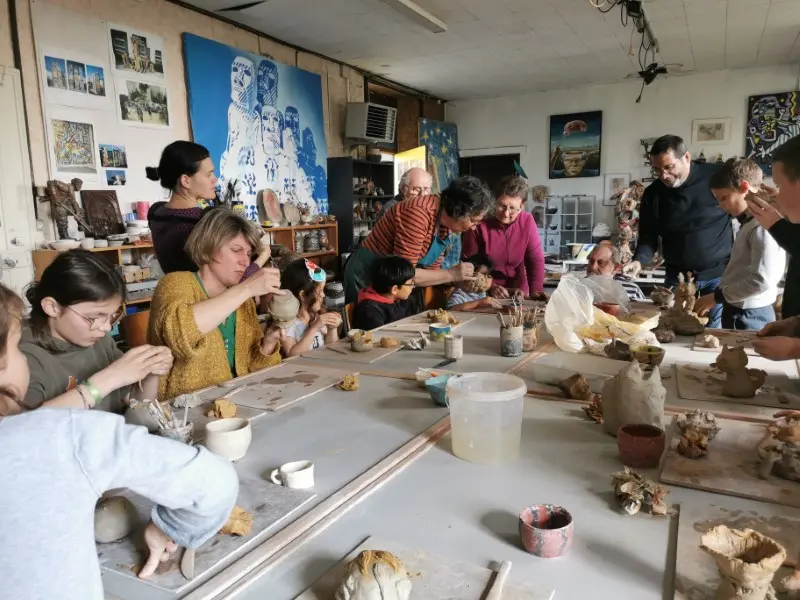 Visite et atelier poterie - Dansette-Dhellin