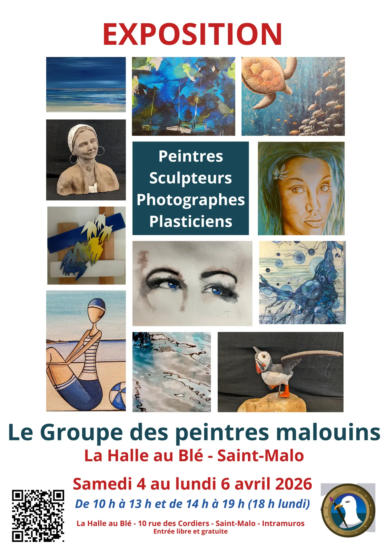 Exposition Le Groupe des peintres malouins avril 2025