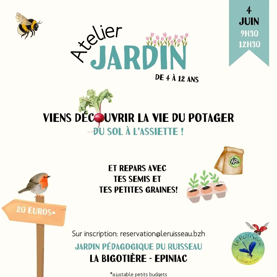 atelier jardin juin