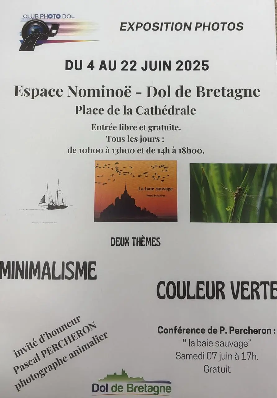 exposition photo espace nominoe du 4 au 22 juin
