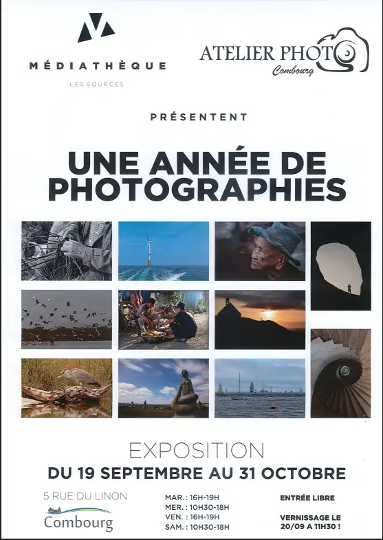 exposition une année de photographies du 19 09 au 31 10