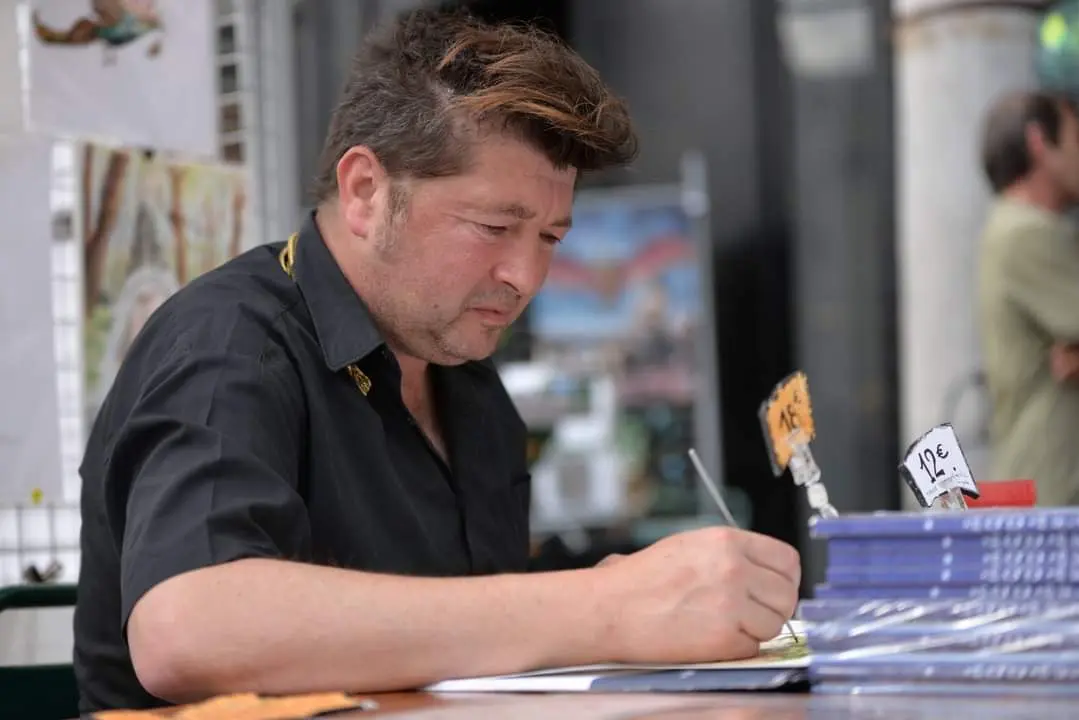 photo de Jim Colorex en dédicaces