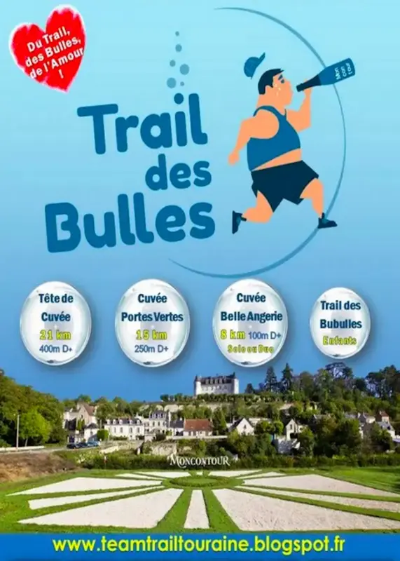 Trail des bulles Moncontour Vouvray