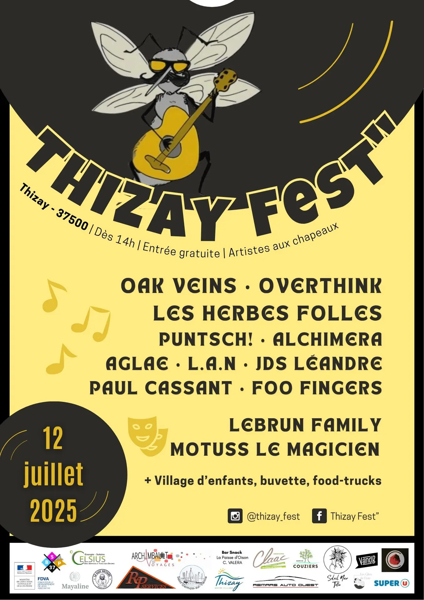 Affiche Thizay Fest